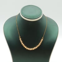 عقد ذهب عيار 21 المسبحة الناعمة وزن 6.3 جرام