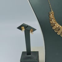 افخم طقم شبكة ذهب عيار 21 بتصميم مثير وزن 11.9 جرا...