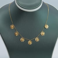 تشوكر ذهب الرمش السادة عيار 21 وزن 3 جرام