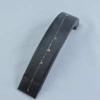 اسوارة ذهب ناعمة جدًا بتصميم رقيق عيار 18 وزن 0.3...