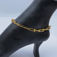 خلخال ذهب المونيكا عيار 21 وزن 10.58 جرام