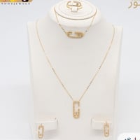 طقم ذهب مسيكاء