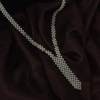 عقد مميز لؤلؤ زراعي طبيعي بتصميم الكرات الذهبية ذه...