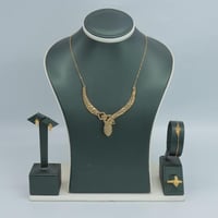 طقم ذهب عيار 21 وزن 8.28 جرام