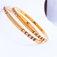 غوايش ذهب عيار 21 كرات الدوريكاء وزن 5.6 جرام