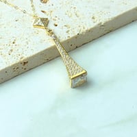 سلسال مارلي لون أبيض مميز ذهب عيار 18 وزن 2.4 جرام