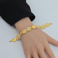 افضل اسوارة ذهب عيار 21 بتصميم فريد وزن 8.46 جرام