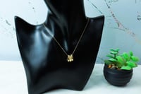 سلسال شومية الماسي ذهب عيار 18 وزن 3.3 جرام