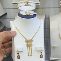 طقم عيار 21 وزن 7.4 جرام