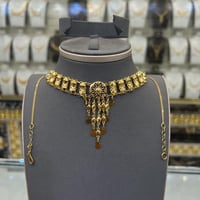 خناق ذهب كرسي جابر عيار 21 وزن 10.4 جرام