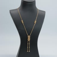 عقد ذهب الدوريكاء عيار 21 وزن 6.51 جرام