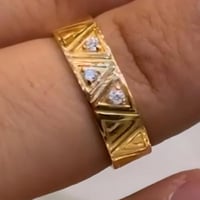 دبله ذهب عيار 21 وزن 1.85 جرام