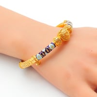 سوارة ذهب هندي عيار 21 وزن 25.78 جرام