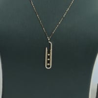 طقم ذهب عيار 18 المسيكاء تصميم الماسي وزن 5.2 جرام