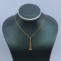 سلسال ذهب عيار 21 وزن 3.22 جرام