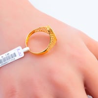 خاتم ذهب عيار 21