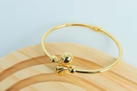 سوارة ذهب البوتيقاء تصميم الماسي عيار 18 وزن 6.8 ج...