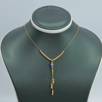 عقد ذهب بتصميم كور الليزر عيار 21 وزن 5.3 جرام