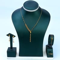 طقم ذهب الدوريكاء عيار 21 وزن 7.11 جرام