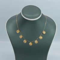 تشوكر ذهب الرمش السادة عيار 21 وزن 3 جرام