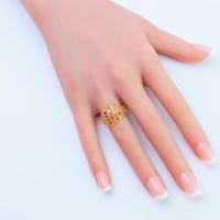 خاتم ذهب عيار 21 وزن 1.42 جرام