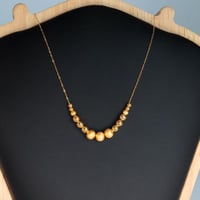 سلسال ذهب الببلز عيار 21 وزن 1.2 جرام