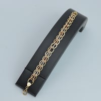 اسوارة ذهب ايطالي عيار 18 ذهب صافي وزن 4.61 جرام