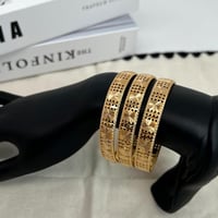 بكج التاسيس ثلاث غوايش ذهب عريض عيار 21