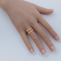 خاتم ذهب عيار 21