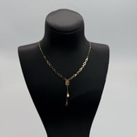 سلسال ذهب السبيكة عيار 21 وزن 0.85 جرام