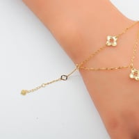 كف ذهب عيار18 وزن 2.4 جرام