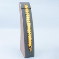 سوارة ذهب تصميم الجنيهات عيار 21 وزن 9.78 جرام