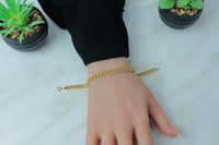 افضل اسوارة ذهب جنزير عيار 18 بوزن 3.1 جرام