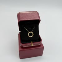 عقد ذهب اللوف تصميم الماسي روز قولد عيار 21 وزن 4...