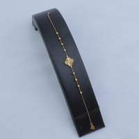 اسوارة ذهب فان كليف بتفصيل زهري أنيق عيار 21 وزن 2...