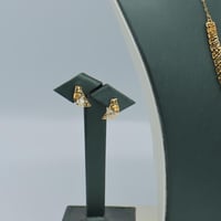 طقم ذهب عيار 21 وزن 11.47 جرام