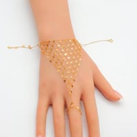 كف ذهب عيار 21 وزن 4.44 جرام