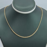 كلكشن عقد واسوارة المبروم ذهب عيار18 وزن 2.8 جرام