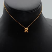 اسوارة ذهب الببلز عيار 21 وزن 1.7 جرام بتصميم ناعم...