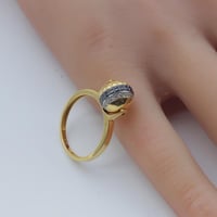 افخم خاتم بوشرون ذهب عيار 18 وزن 4.05 جرام