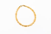 سوارة ذهب الاوميقاء المطاطي عيار 18 وزن 3.1 جرام