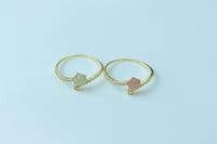 خاتم ذهب تصميم الماسي مطعم بالميناء عيار 18