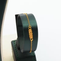 طقم ذهب الديور عيار 21 وزن 5.48 جرام بتصميم انسياب...