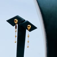 طقم ذهب بتصميم ايطالي عيار 21 وزن 5.67 جرام