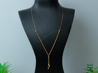 سبحه ذهب نسائي فاخرة عيار 21 صافى وزن 1.8 جرام