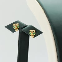 طقم ذهب بانثر ناعم تصميم الماسي عيار 18 وزن 2.82 ج...