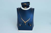 طقم ذهب بلغاري عيار 21 وزن 7 جرام