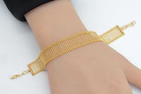 اسوارة ذهب رولكس عيار 21 فخم بوزن 9.9 جرام