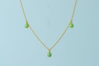 سلسال تشوكر ذهب بوشرون مطعم بالمينا عيار 21 وزن 1....