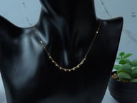 سلسال ذهب كرات الليزر نواعم عيار 18 وزن 0.6 جرام